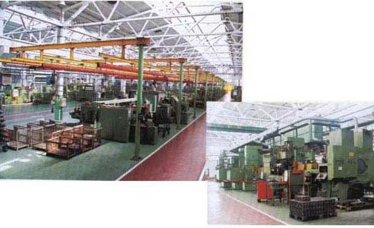 山东潍坊拖拉机厂生产线安装工程