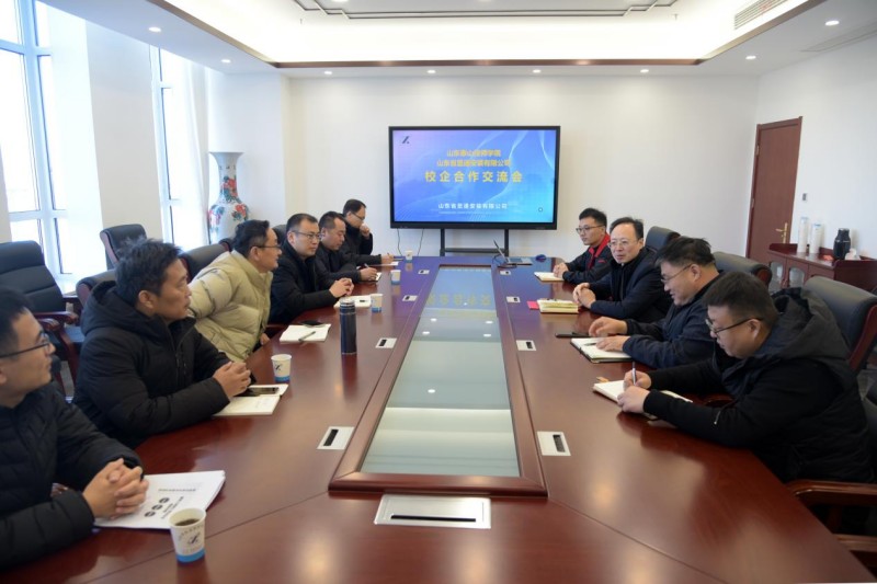 校企合作—山东泰山技师学院师生走进公司参观学习